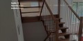 Réparation d'escalier en bois - rampe - marche
